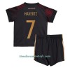 Conjunto (Camiseta+Pantalón Corto) Alemania Kai Havertz 7 Segunda Equipación Mundial 2022 - Niño